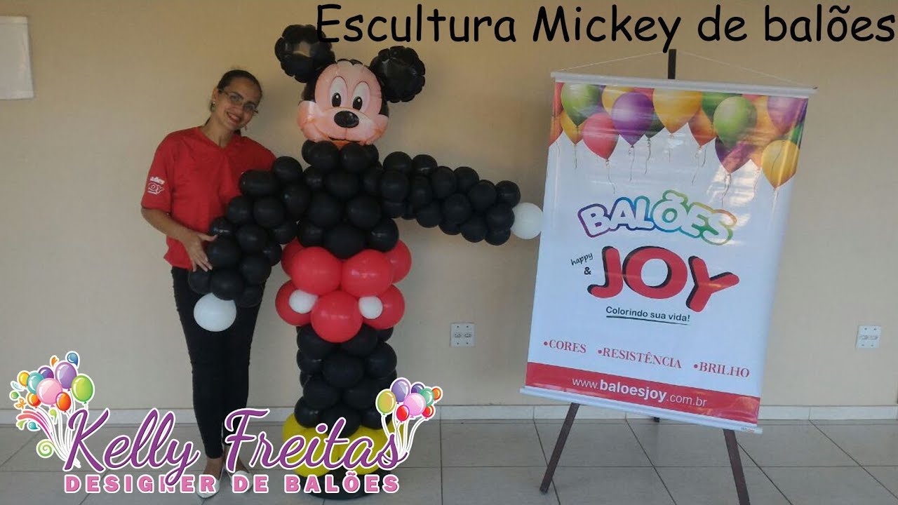 Escultura Mickey - Balões Joy