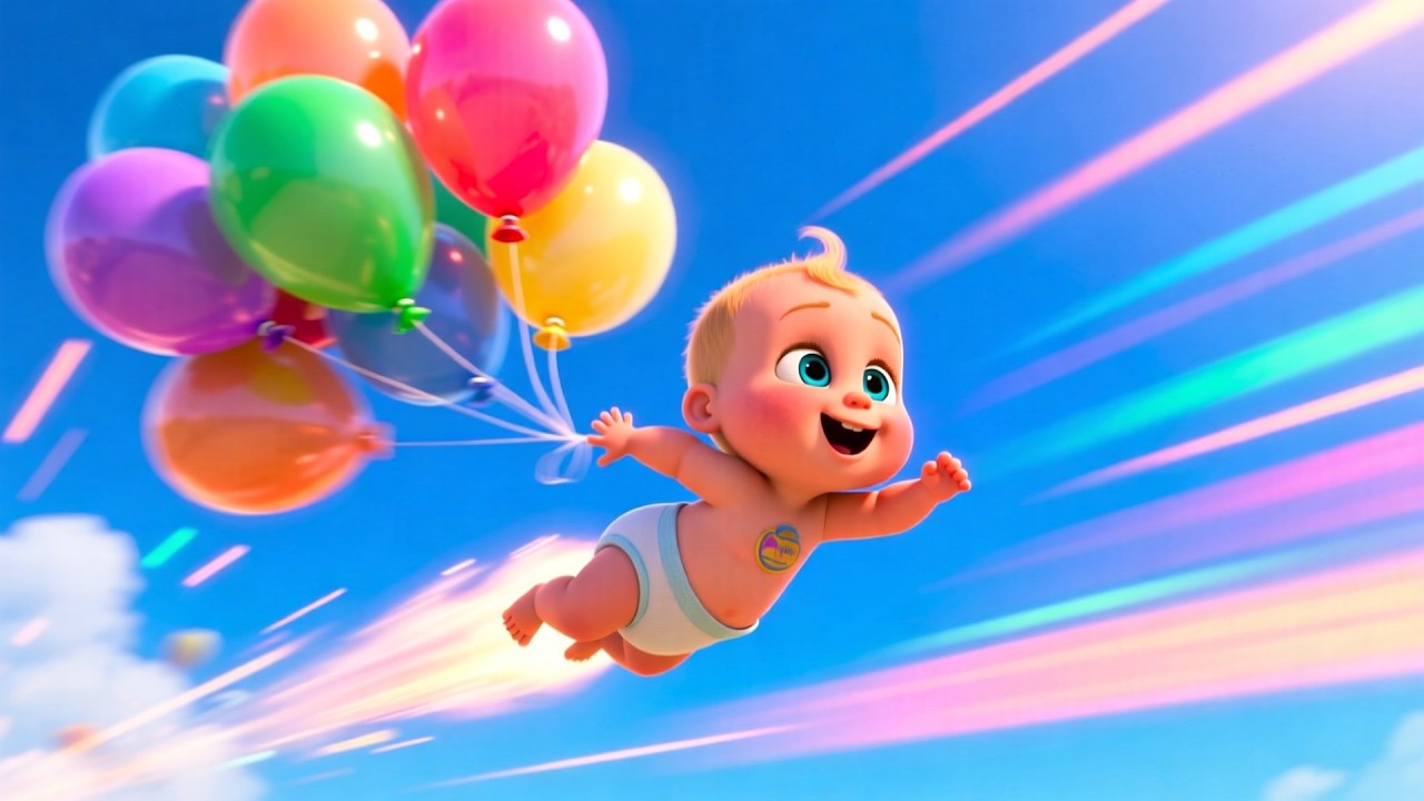 The Balloon Adventure 🎈✨  Fun Kids Learning Video  Preschool Educational Adventure