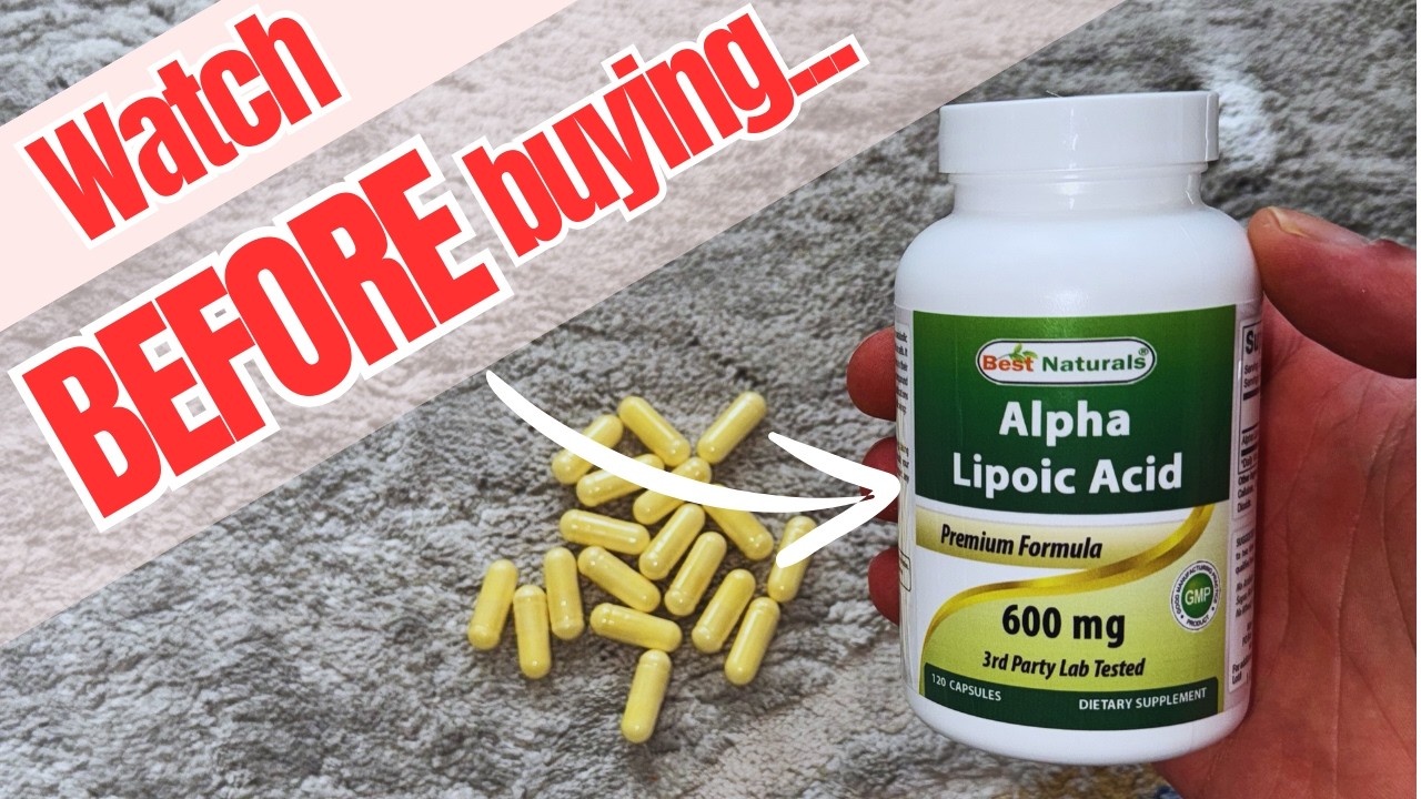 Review of Best Naturals Alpha Liopic Acid 600 mg 120 Count - ALA Alpha Lipoic Acid Powerful Antioxi