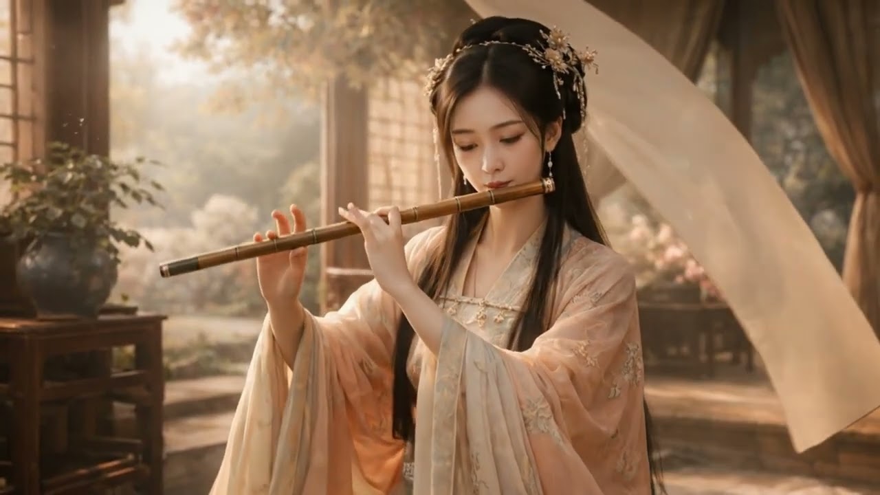 Deep Sad Chinese Zen Music 🎋Bamboo Flute & Guzheng | Relaxing Instrumental for Sleep & Stress Relief