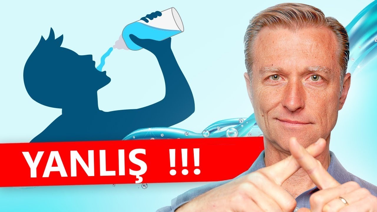 &Ccedil;ok Fazla Su İ&ccedil;mek V&uuml;cudunuzun Su İhtiyacını Karşılamayabilir | Dr.Berg T&uuml;rk&ccedil;e