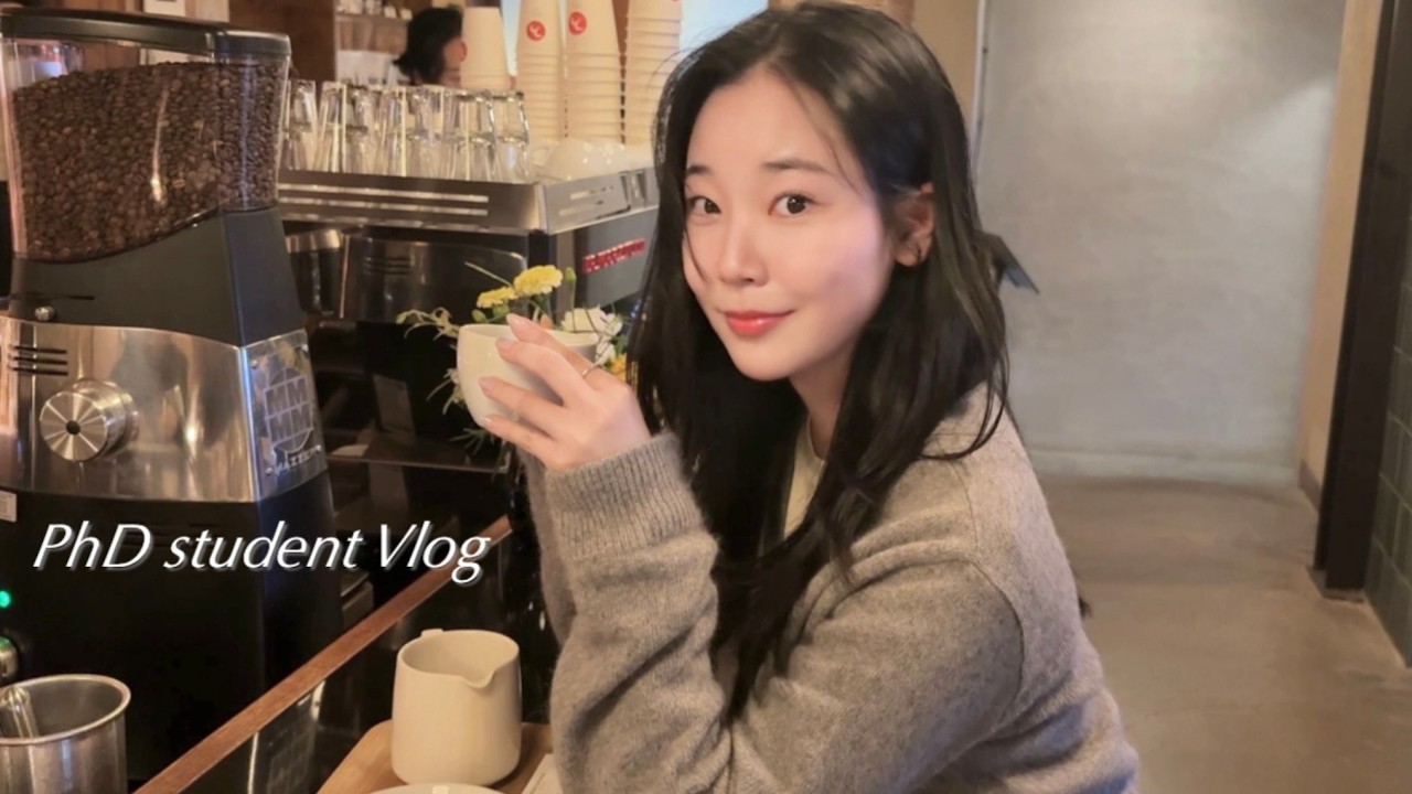 공부하다가 맞이한 잠깐의 여유들🕊️ | 대학원생 vlog 올영헤어템