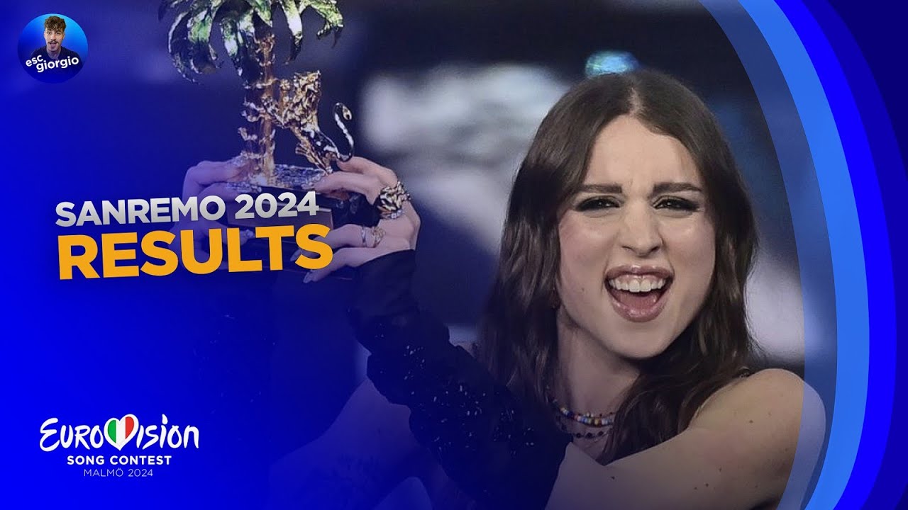 🇮🇹 Sanremo 2024: Results