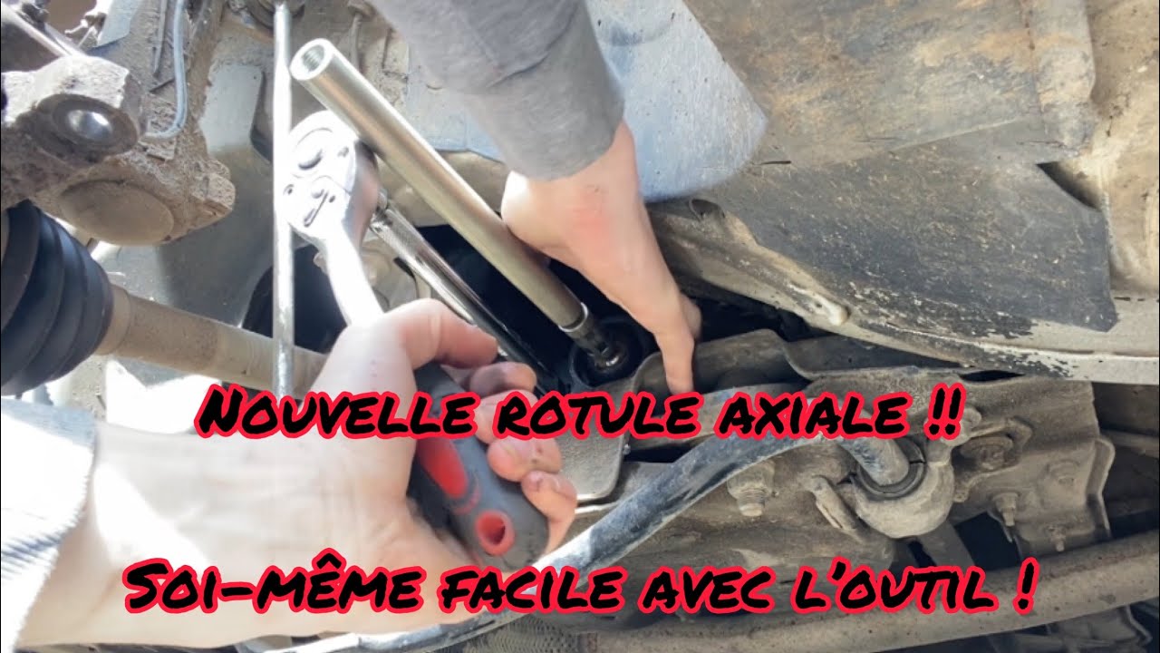 JE CHANGE LES ROTULES AXIALES DE LA 206