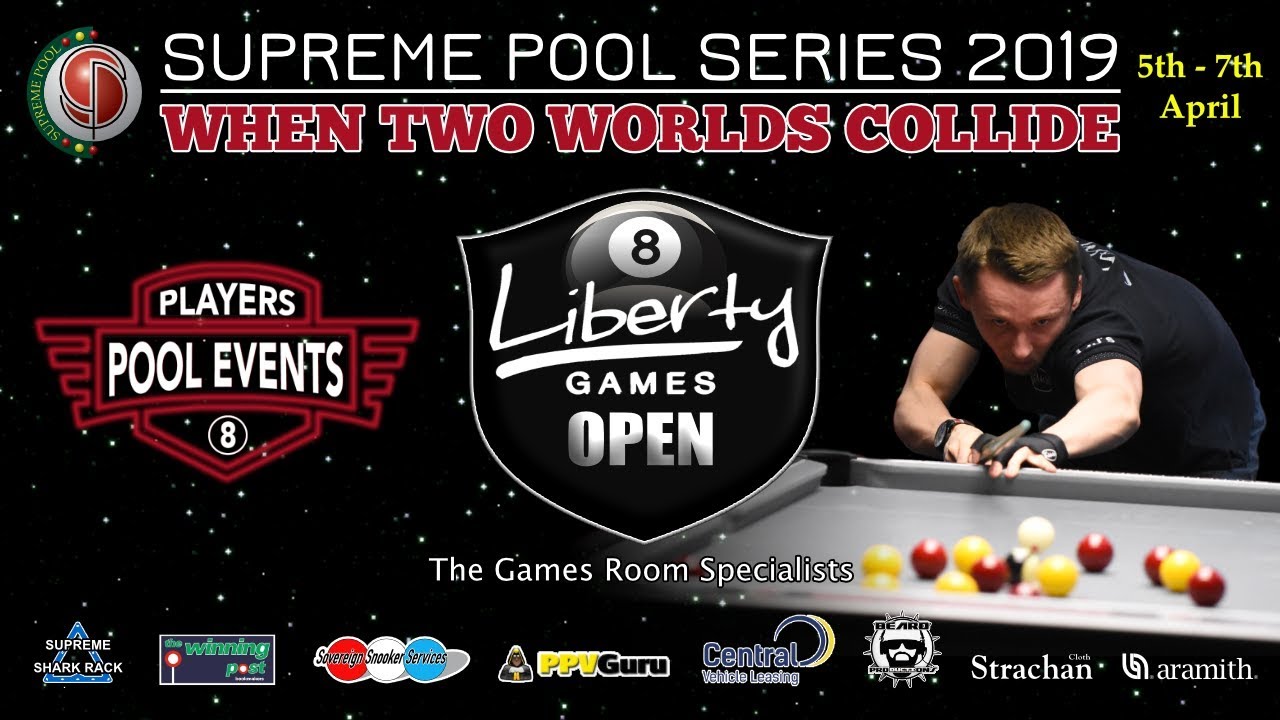 Liam Dunster vs Darren McVicar - The Supreme Pool Series - The Liberty Games Open  - T16