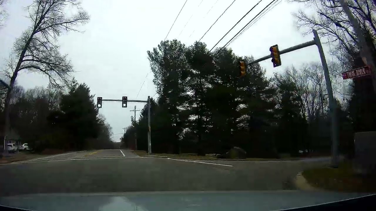 Driving through North Providence and Lincoln, Rhode Island