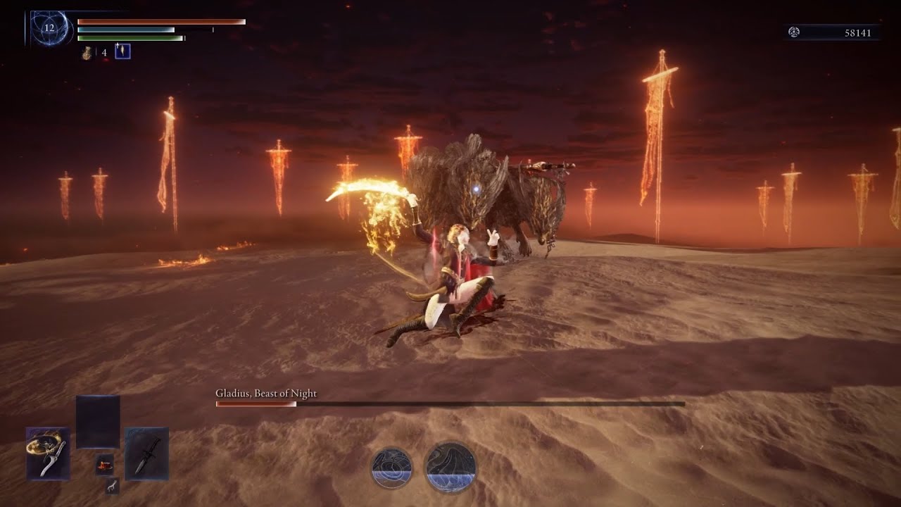 Duchess Solo vs Tricephalos/Gladius No Damage - Elden Ring Nightreign