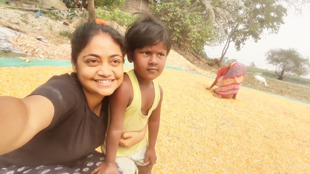Ghorot eman Kam Khetrit kenekoi nu thaku || Assamese vlog.