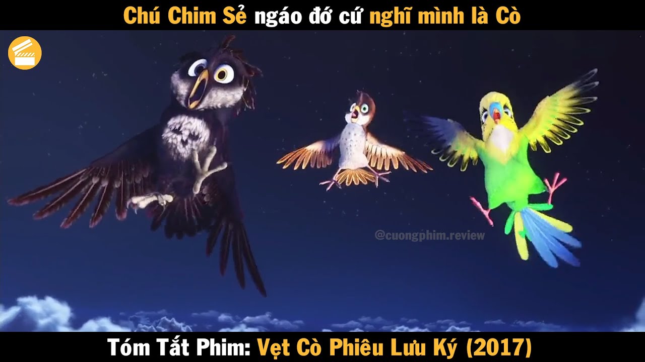 Review Phim Chim Sẻ ngáo đớ nghĩ mình là Cò | Vẹt Cò Phiêu Lưu Ký