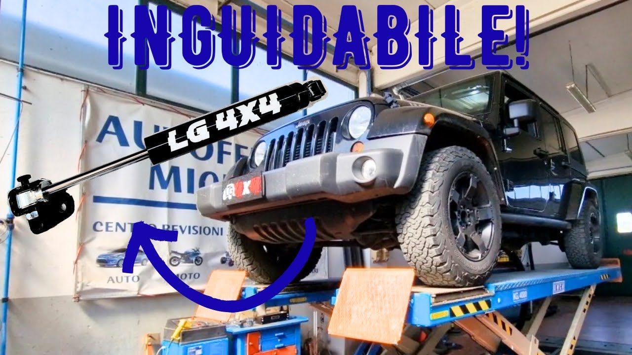 ADDIO VIBRAZIONE ALLO STERZO! #jeepwrangler