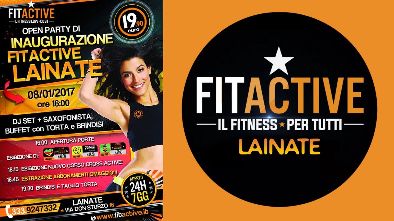 💥 Inaugurazione FitActive Lainate 💥