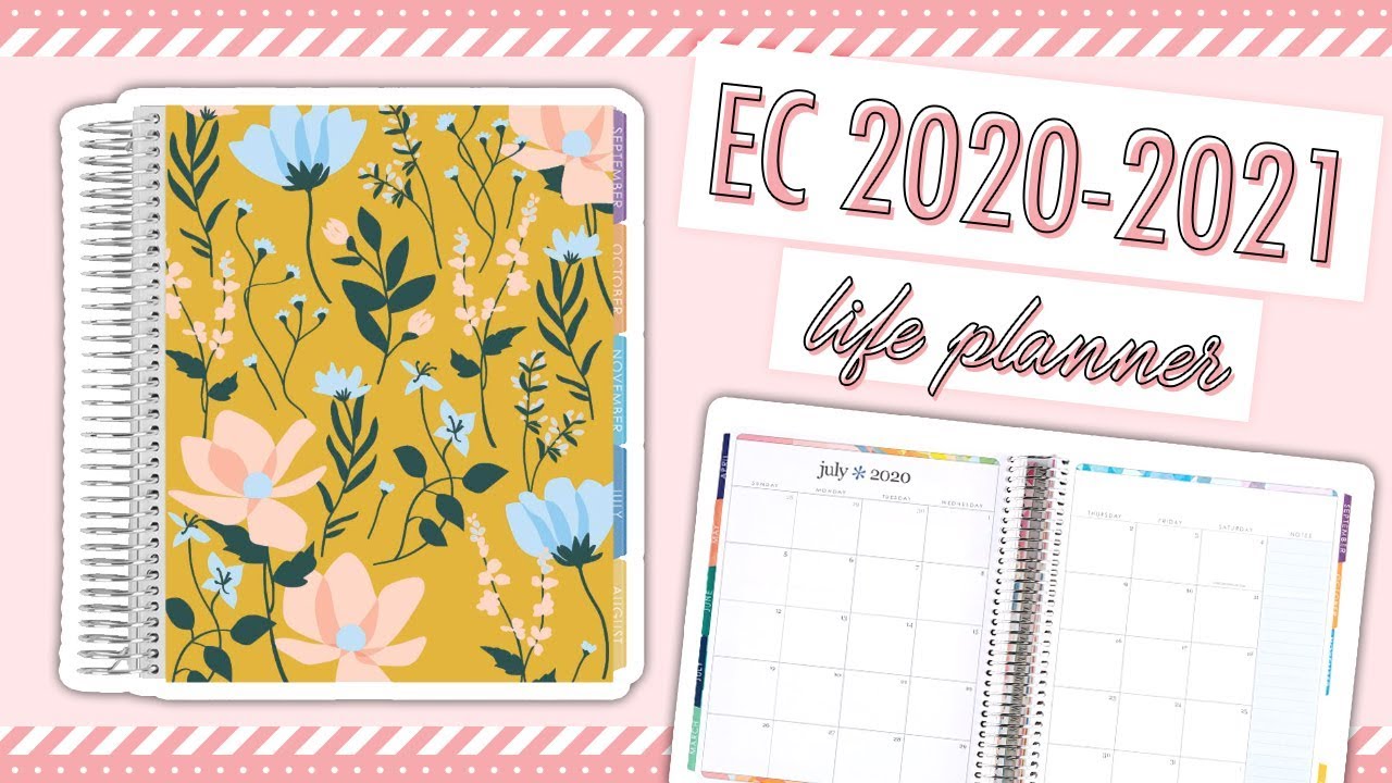 Erin Condren 2020-2021 Life Planner Unboxing! Ft. VELVET PAPER CO