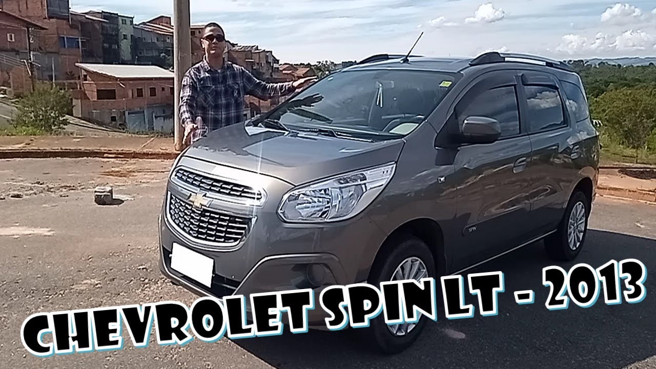SPIN LT 2013 5 Lugares - Avaliação da Minivan da GM 