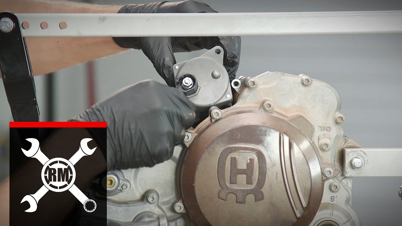How To Replace the Starter Motor on a 2017+ KTM or Husqvarna 2-Stroke Motorcycle