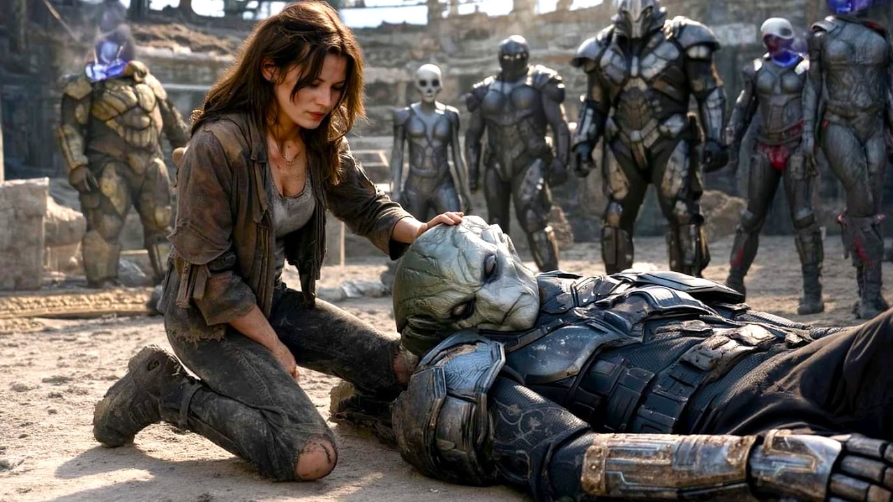 She Shattered the Alien Champion’s Blade — Then Sat Beside Him Until He Woke Up | Sci-Fi Story