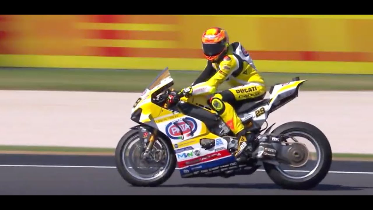 WorldSBK PHILLIP ISLAND Race 1: Cos'è successo ad ANDREA IANNONE?