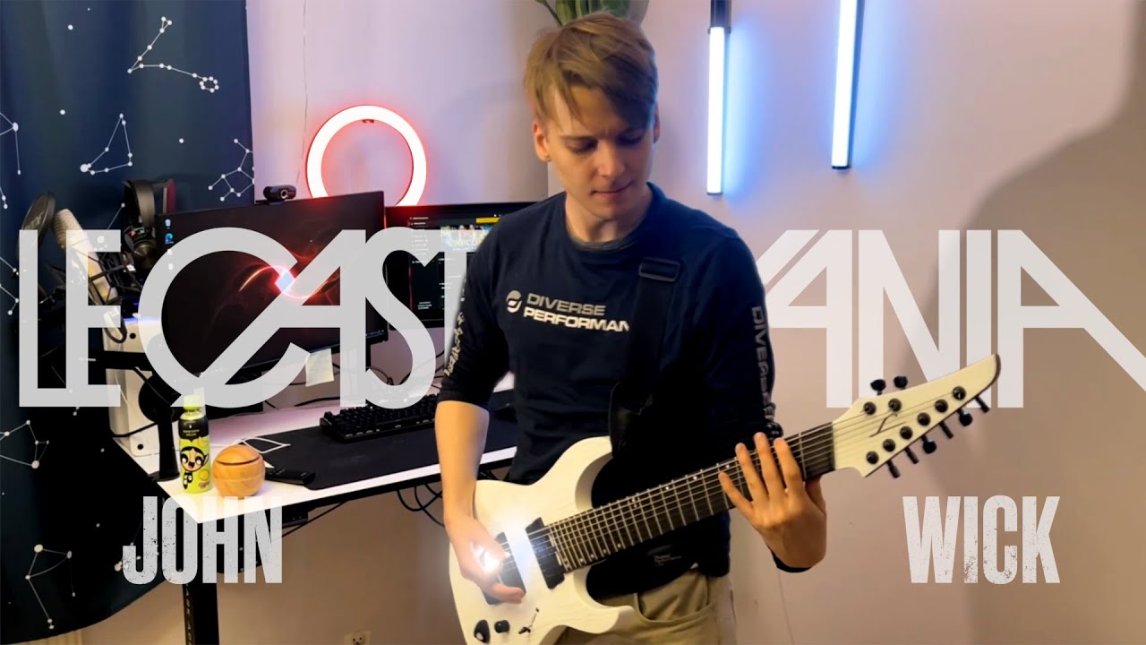 Shots Fired - Guitar Cover | John Wick OST by Le Castle Vania