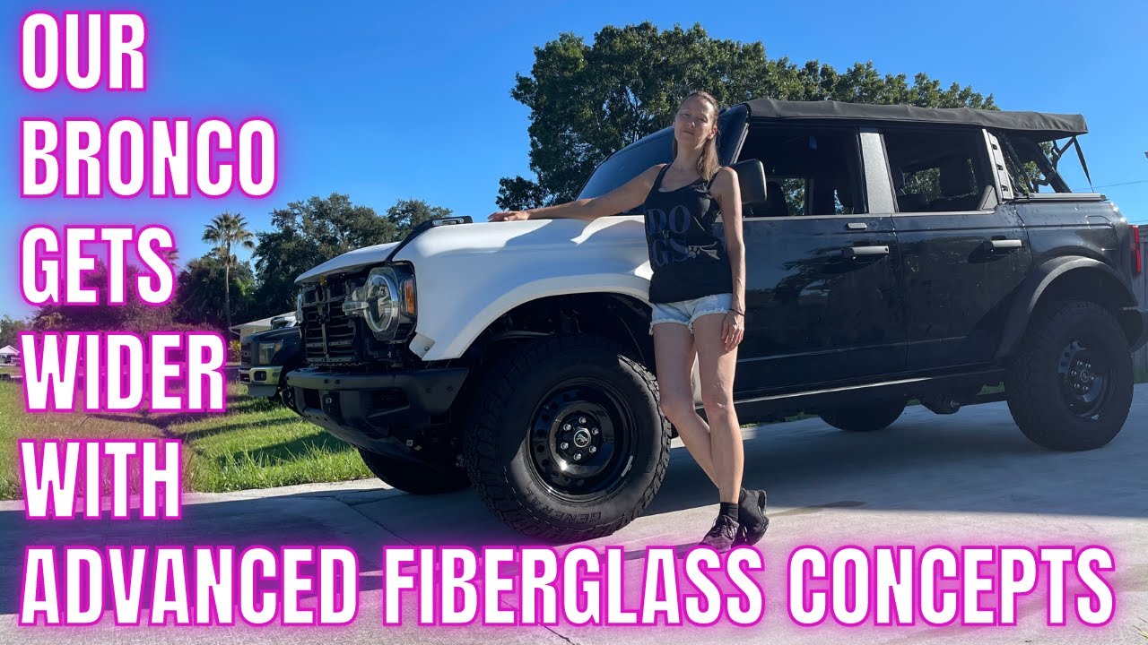 THE BRONCO GET FENDERS REPLACED WITH ONES FROM ADVANCED FIBERGLASS CONCEPTS!! HOW HARD IS IT?