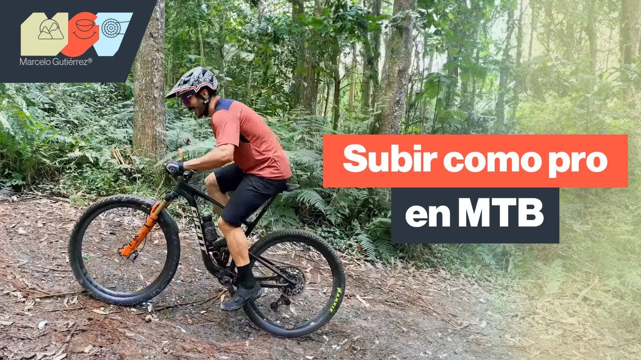 Trucos, tips y consejos para subir o escalar como profesional en su bicicleta de MTB