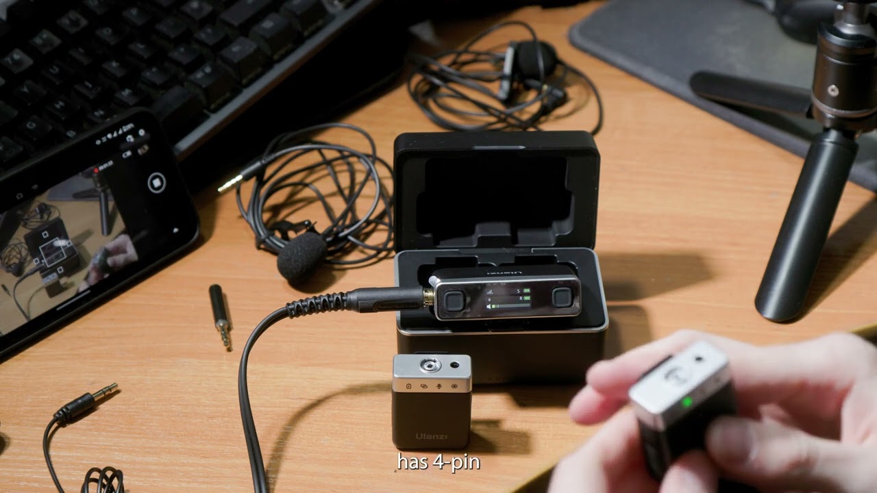 Ulanzi U-Mic AM18 issue with lavalier microphones