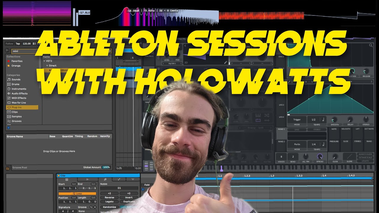 Ableton Sessions With Holowatts Day 2