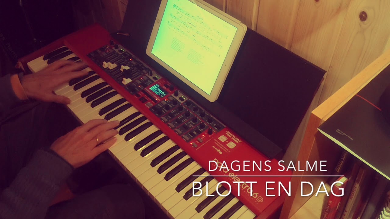 Dagens salme, Blott en dag (Sandell/Ahnfelt). Nord electro 6.