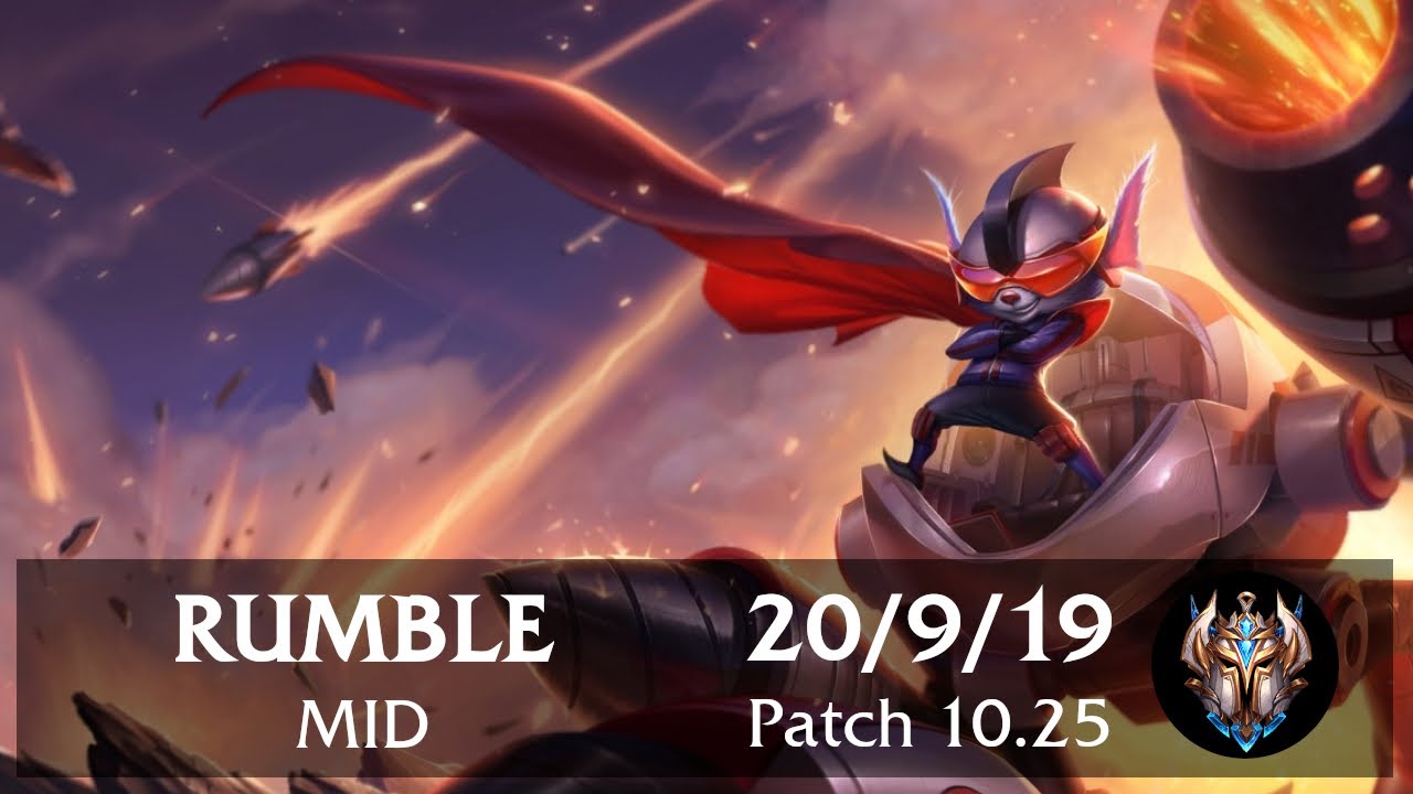 Rumble Mid vs Galio | Pinoy Challenger Replay Preseason Patch 10.25