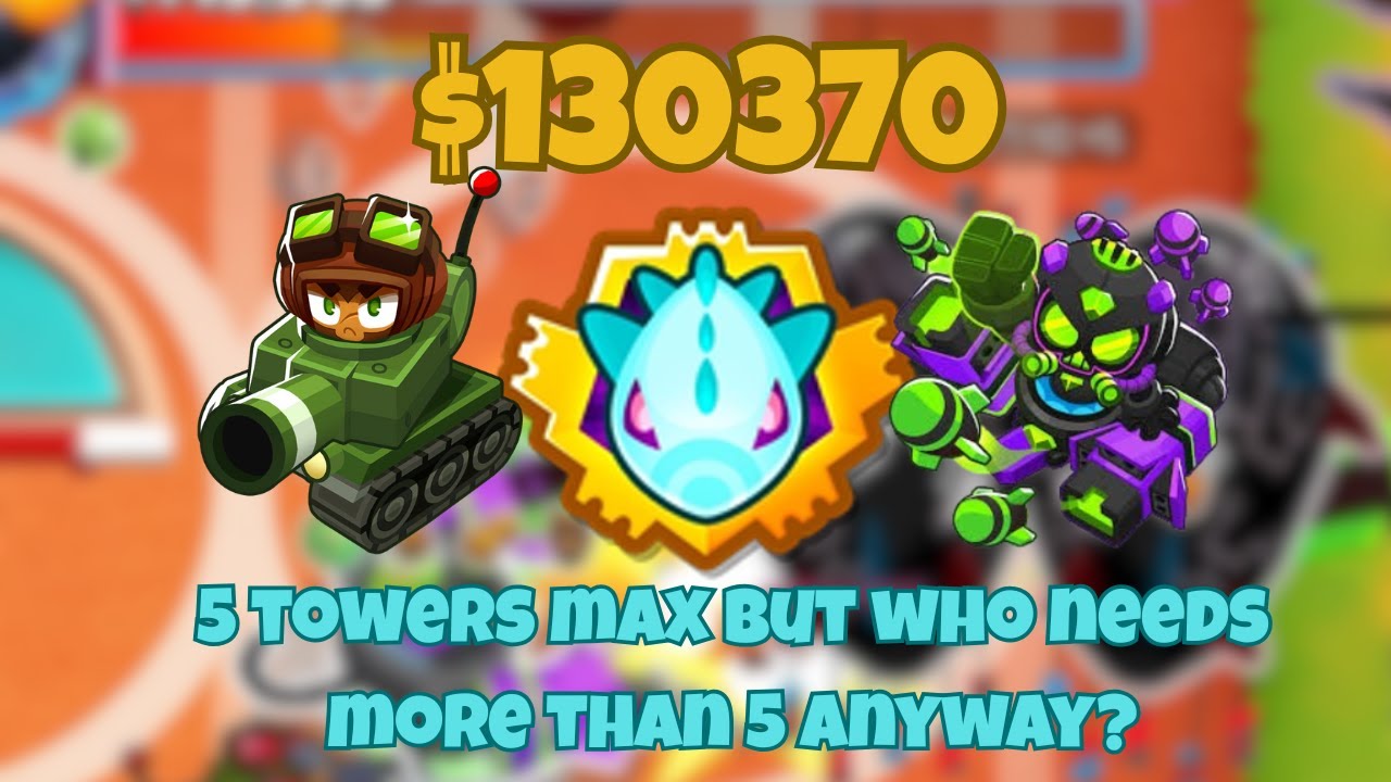 [BTD6] How to Beat Ranked Normal Phayze #26 (Four Circles) with $130k spent and only 5 towers!