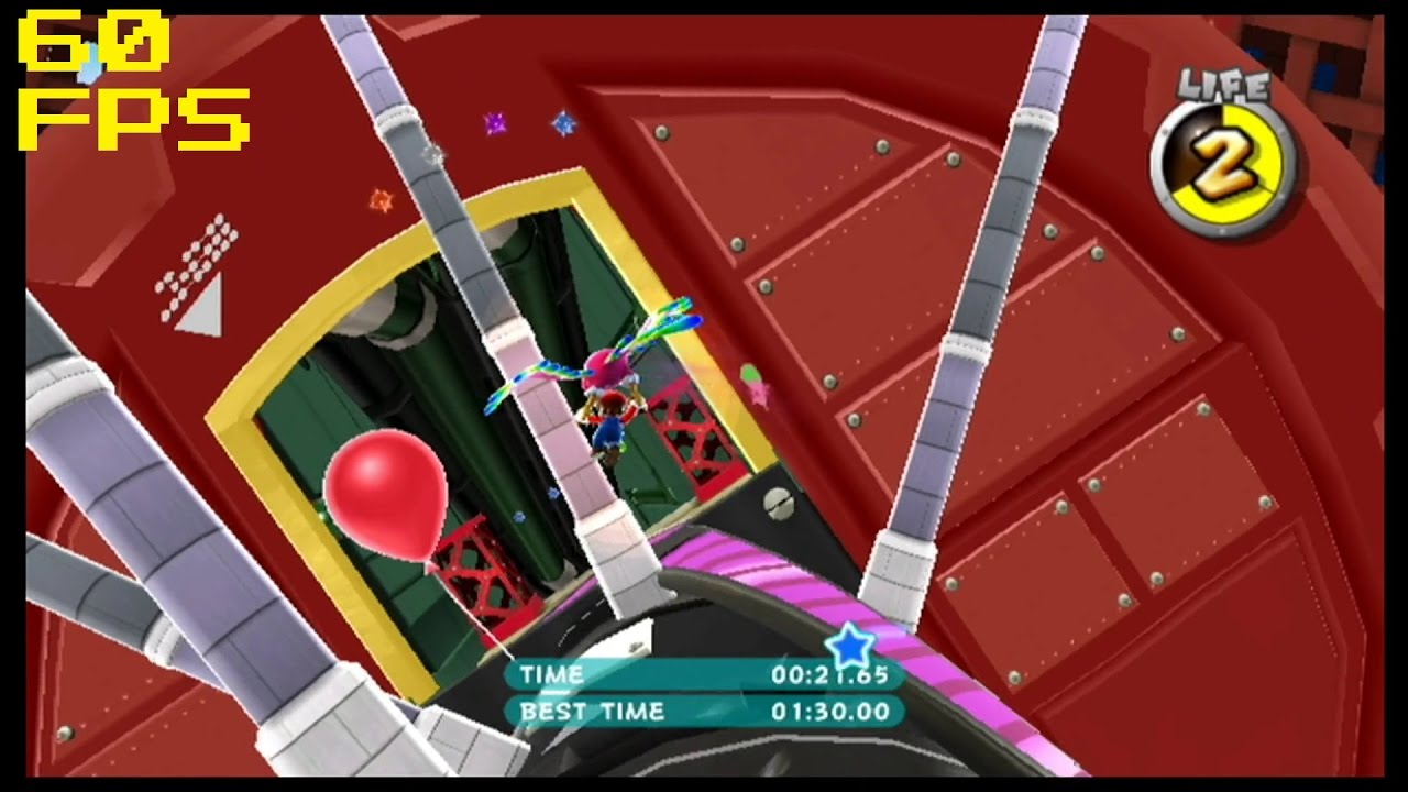 73. [60 FPS] Fluzzard's Wild Battlefield Glide - Fleet Glide Galaxy - Super Mario Galaxy 2