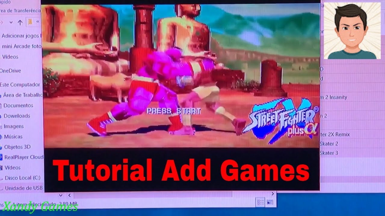 Pandora Key 7 3D - 2.177 in 1 Tutorial How to Add Games ...