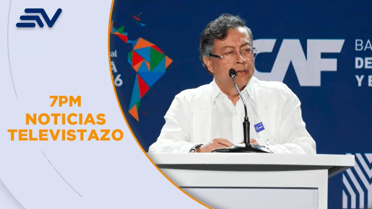 Gustavo Petro insta al diálogo; Daniel Noboa no le responde | Televistazo | Ecuavisa
