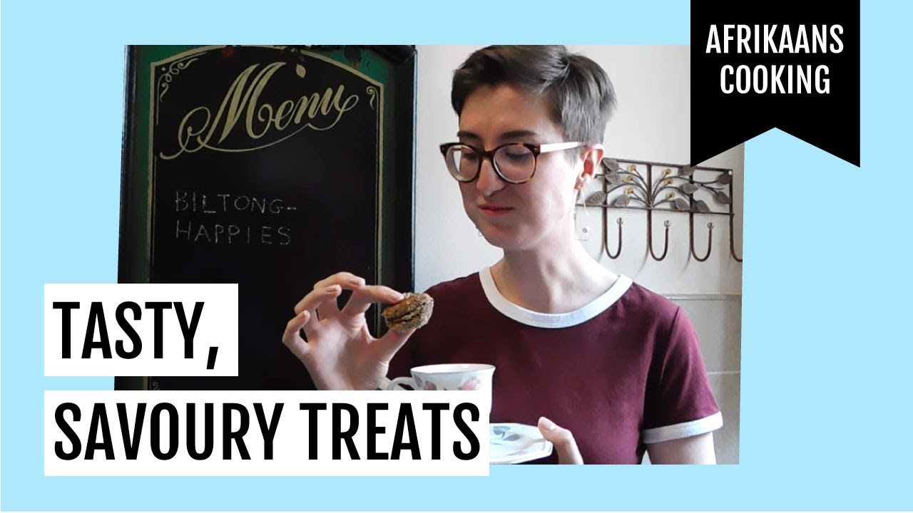 How to make Biltonghappies: Biltong biscuit bites