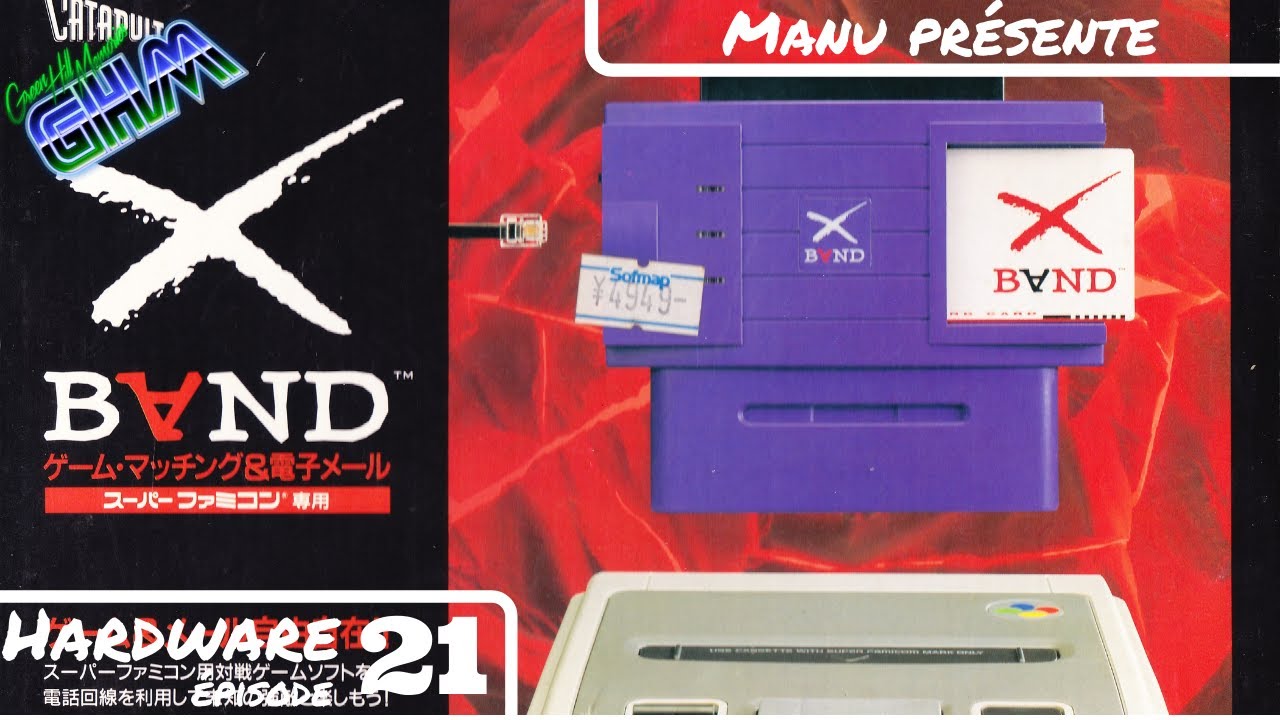[Hardware #021] La SNES et la Mega Drive pour le jeu online avec le X-Band !