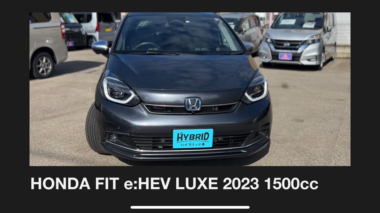 Honda Fit e:HEV Luxe | Premium Hybrid Compact from Japan 🇯🇵 | JDM Review