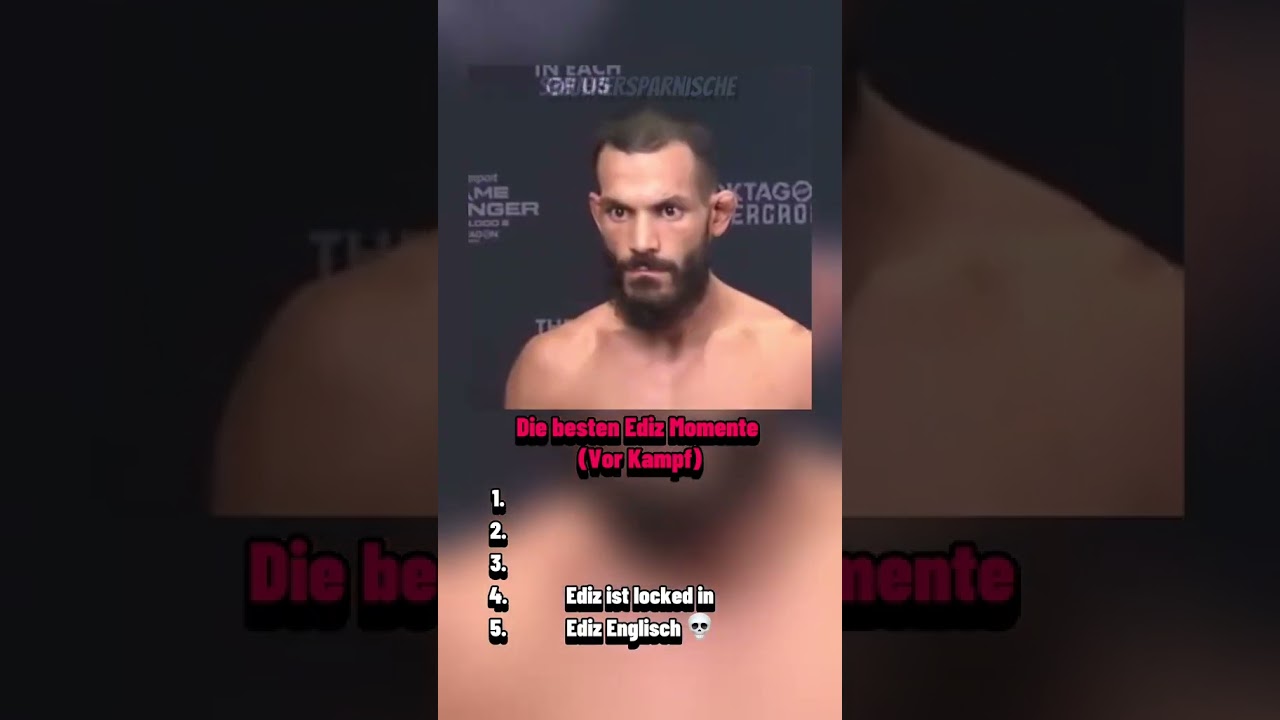 Die besten Ediz Momente! (Vor Kampf) #ediz #edizderbreite #uwe #flyinguwe #oktagonmma #oktagon #mert