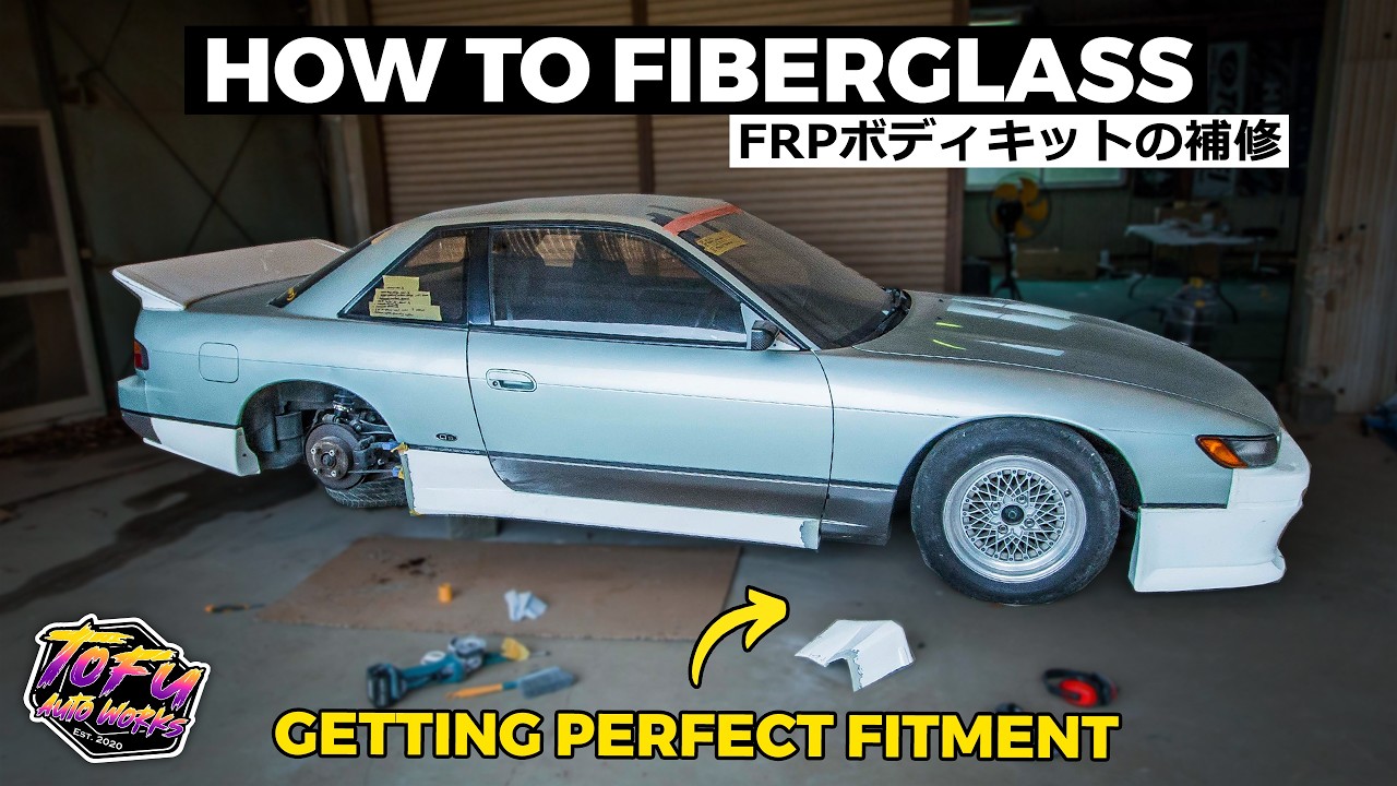 My S13's Fiberglass Bodykit Didn't Fit, So I Fixed It