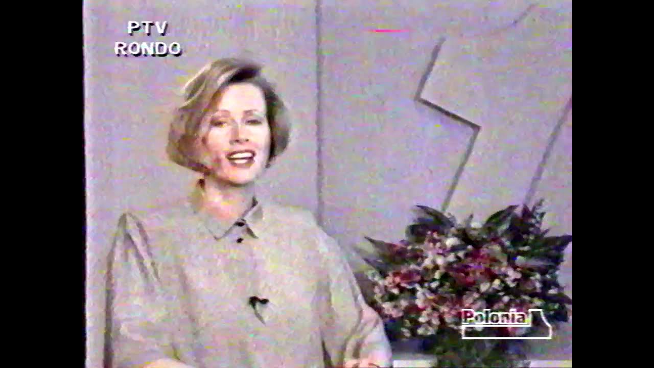 PTV Rondo/Polonia 1 - bloki reklamowe, zapowiedzi, studio - 04.1994