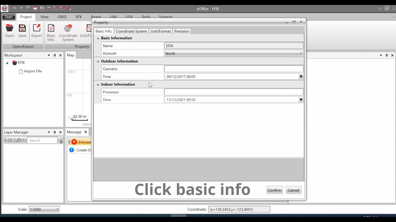 How to process static data with eOffice - EFIX