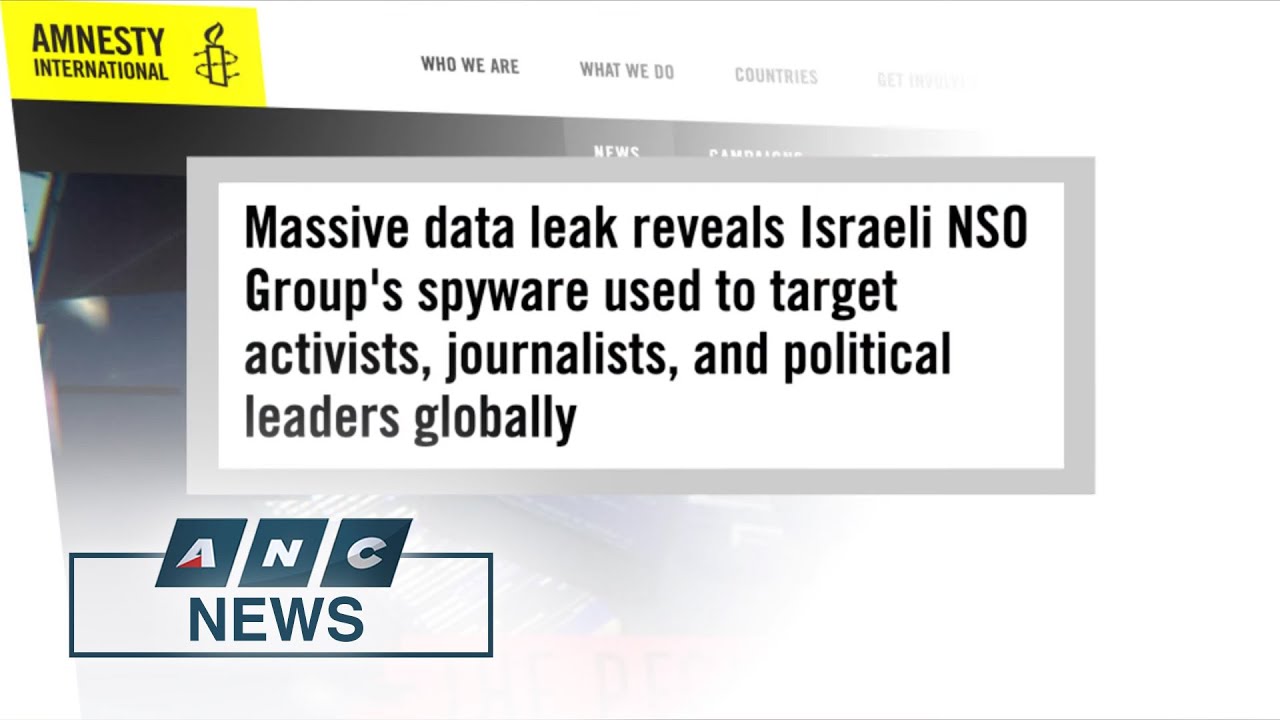 Amnesty International: Israeli spyware used to target activists, journalists, world leaders | ANC