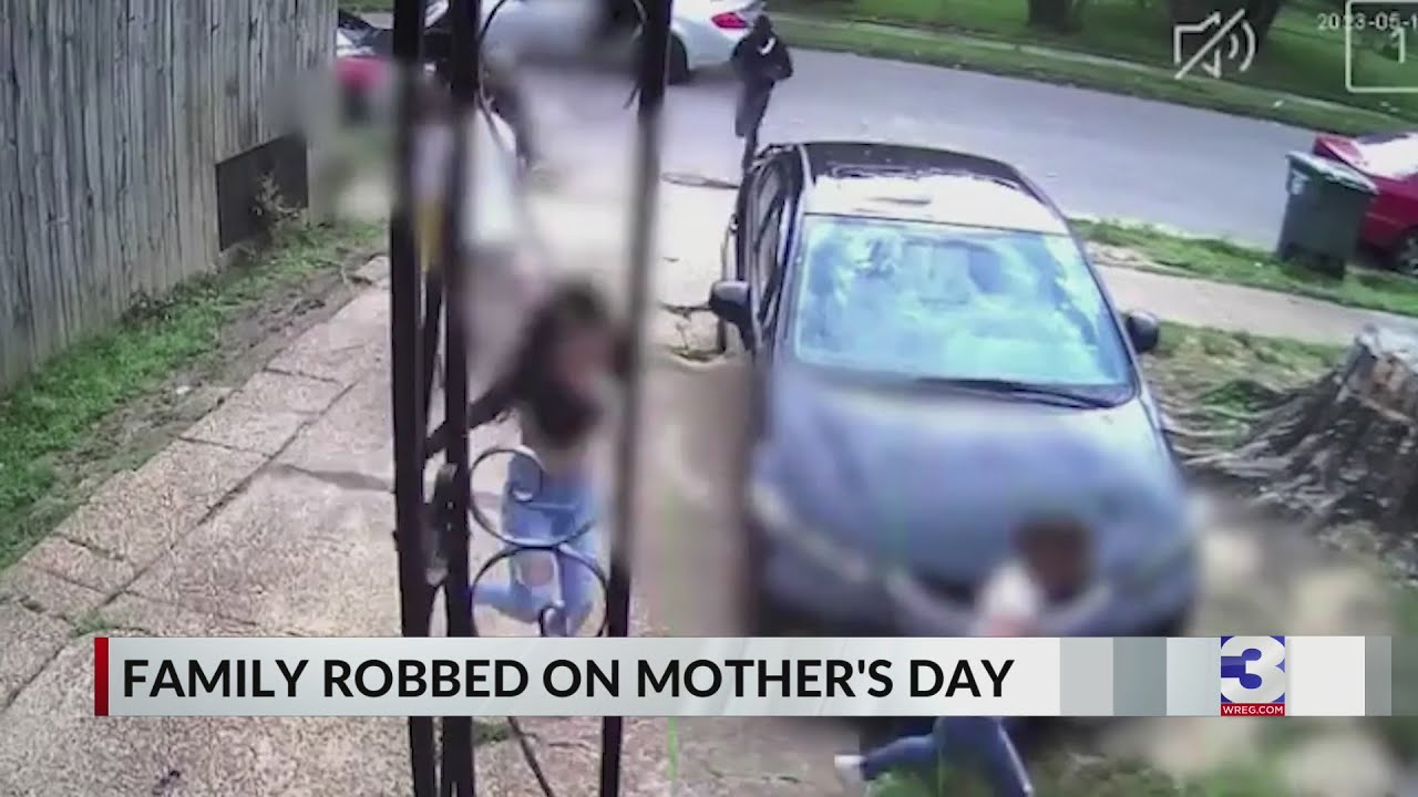 Armed robbers attack family on Mother's Day
