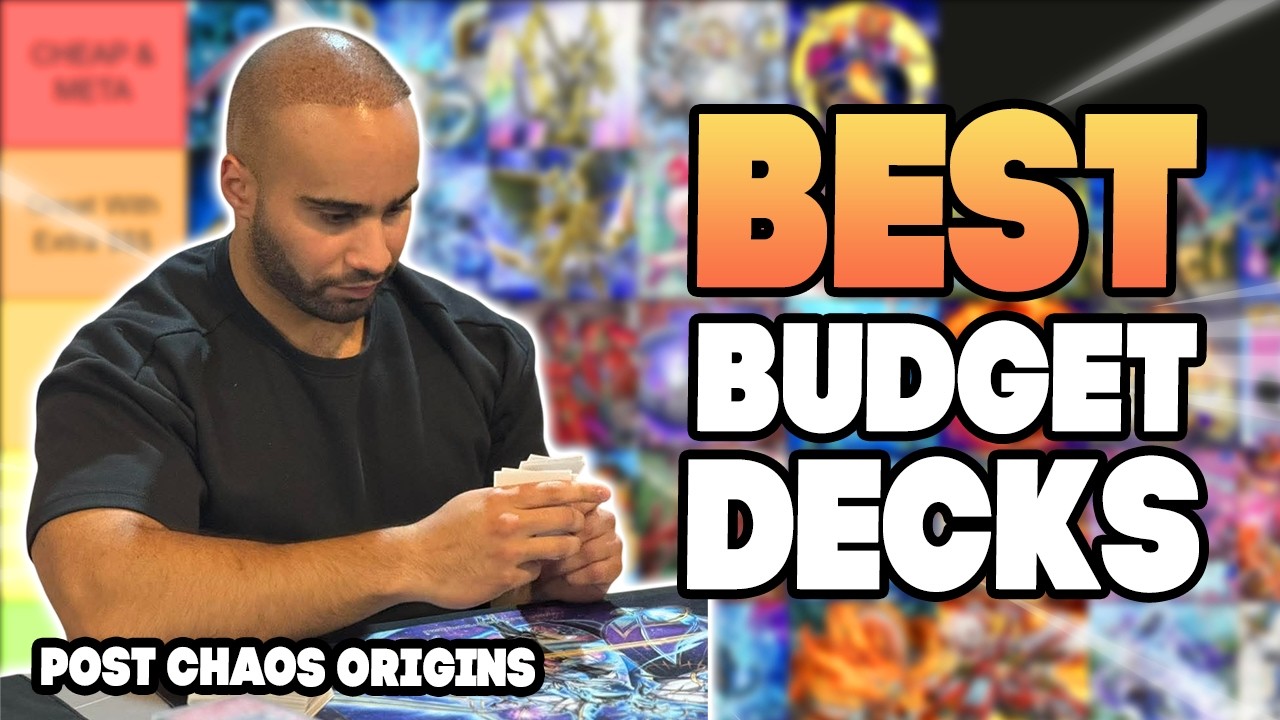 Я составил рейтинг ЛУЧШИХ бюджетных/rogue-колод в Yu-Gi-Oh ПОСЛЕ выхода Chaos Origins!