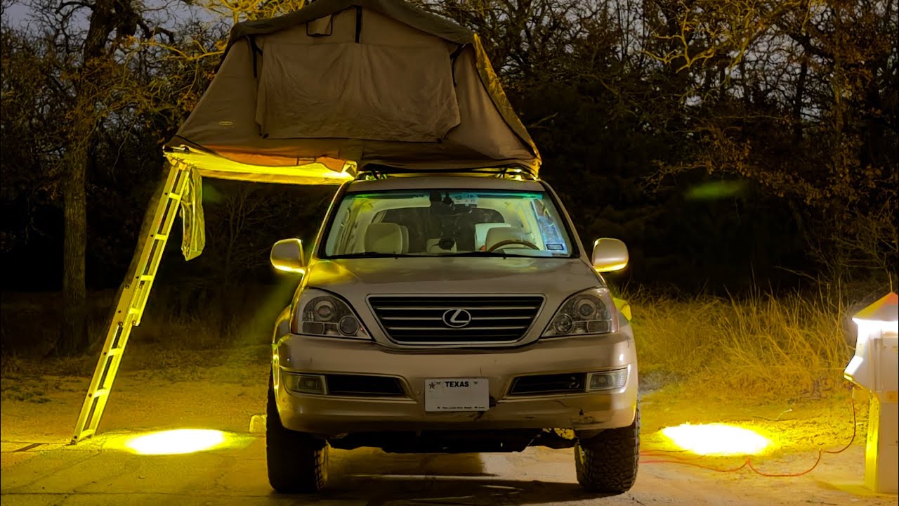 Installing Yellow LED Fog Lights on My Lexus GX470 (Lighting Mods Tour)