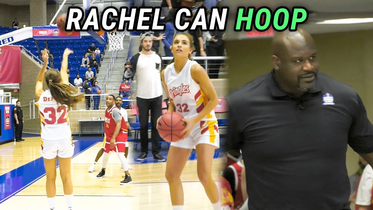 Rachel DeMita CAN'T MISS In Celebrity Game! Shaq Coaches vs Magic Johnson! FULL HIGHLIGHTS 🔥