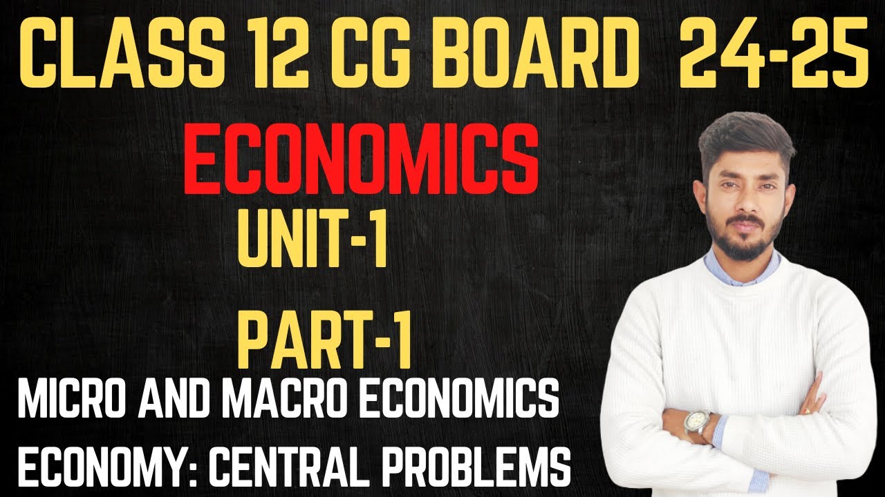 CLASS 12 || CG BOARD || CH-1 & 2 || PART-1