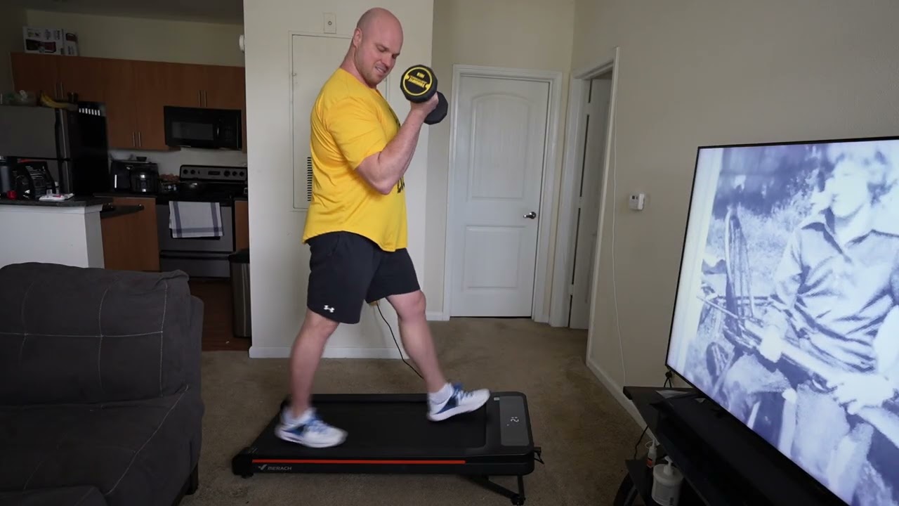 Why Incline Walking Works Better Than Running | MERACH W50 Trekpad Review @Merachfit