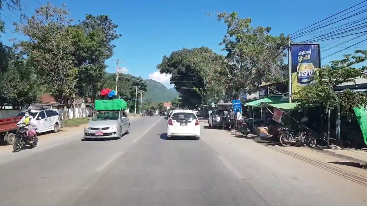 Lashio Street View (Northern Shan State City )