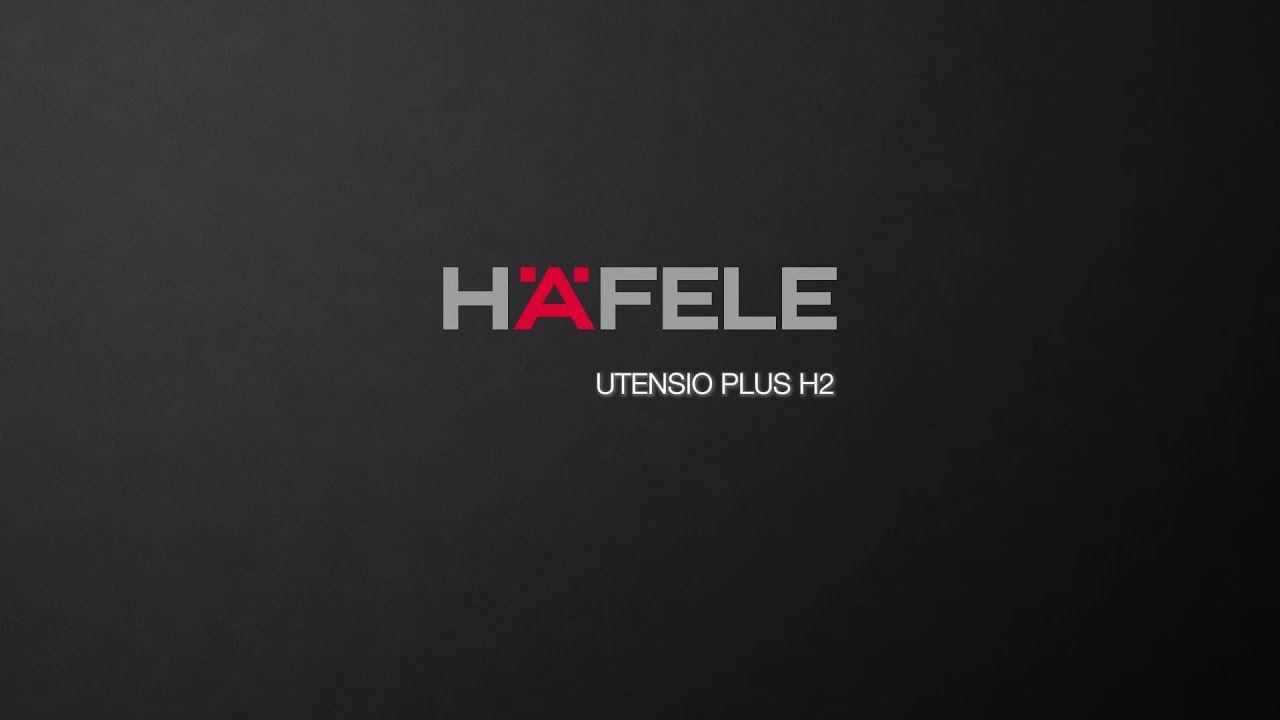 HÄFELE UTENSIO PLUS H2 Kitchen Storage Solutions