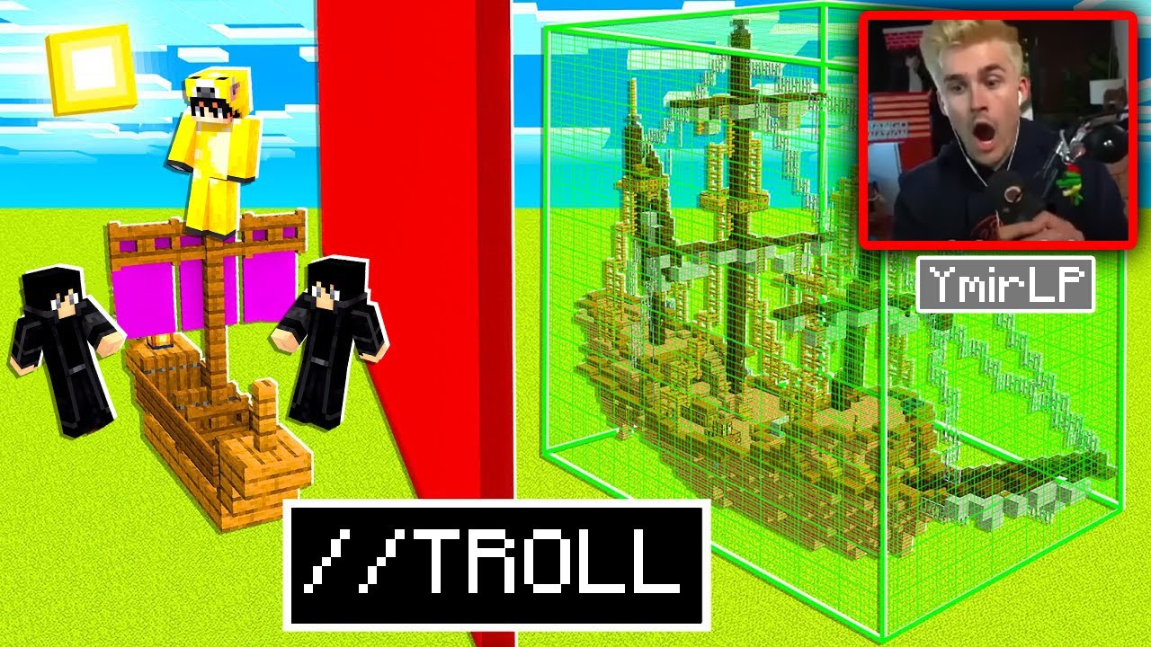Minecraft'ta Kardeşimi HİLE KULLANARAK Yapı Kapışmasında Trolledim!!