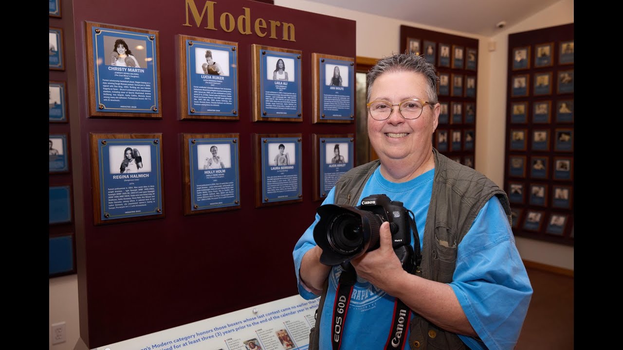 Patricia Orr receives Special Award at the International Women's Boxing Hall of Fame in 2025