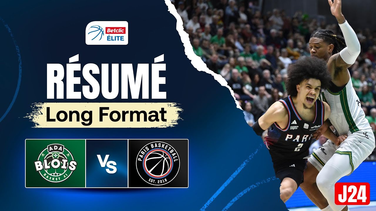 L'exploit au Jeu de Paume ? - Blois vs Paris - Résumé - Betclic Elite J24